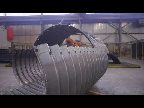 Image of Multi Plate Pipe Arch Assembly