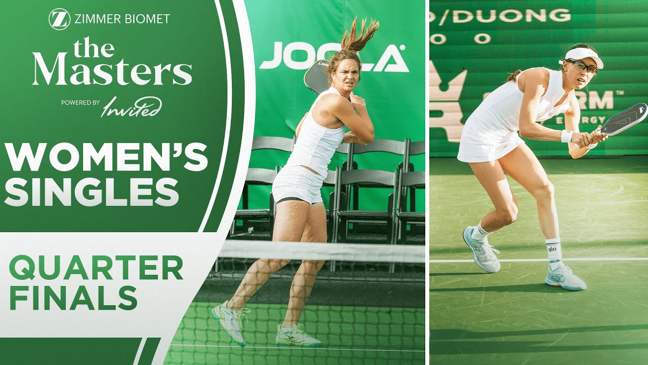 Lea Jansen v Parris Todd at the Zimmer Biomet Masters
