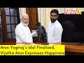 Arun Yogirajs Idol Finalized | Vijetha Arun Expresses Happiness | NewsX