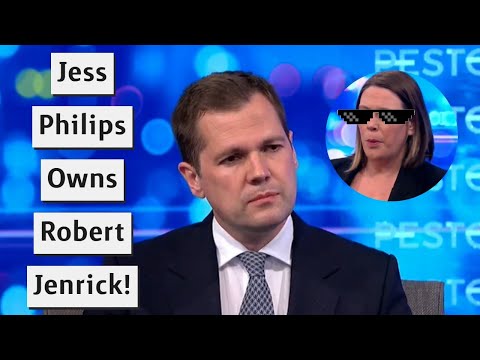 Jess Philips Destroys Robert Jenrick Over Immigration And Social Care!