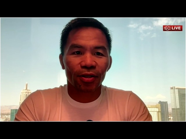 Manny Pacquiao details WBC welterweight title fight vs. Mario Barrios | SportsCenter