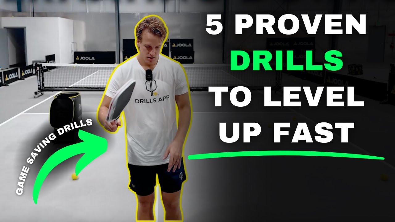 DRILLING will save your pickleball game