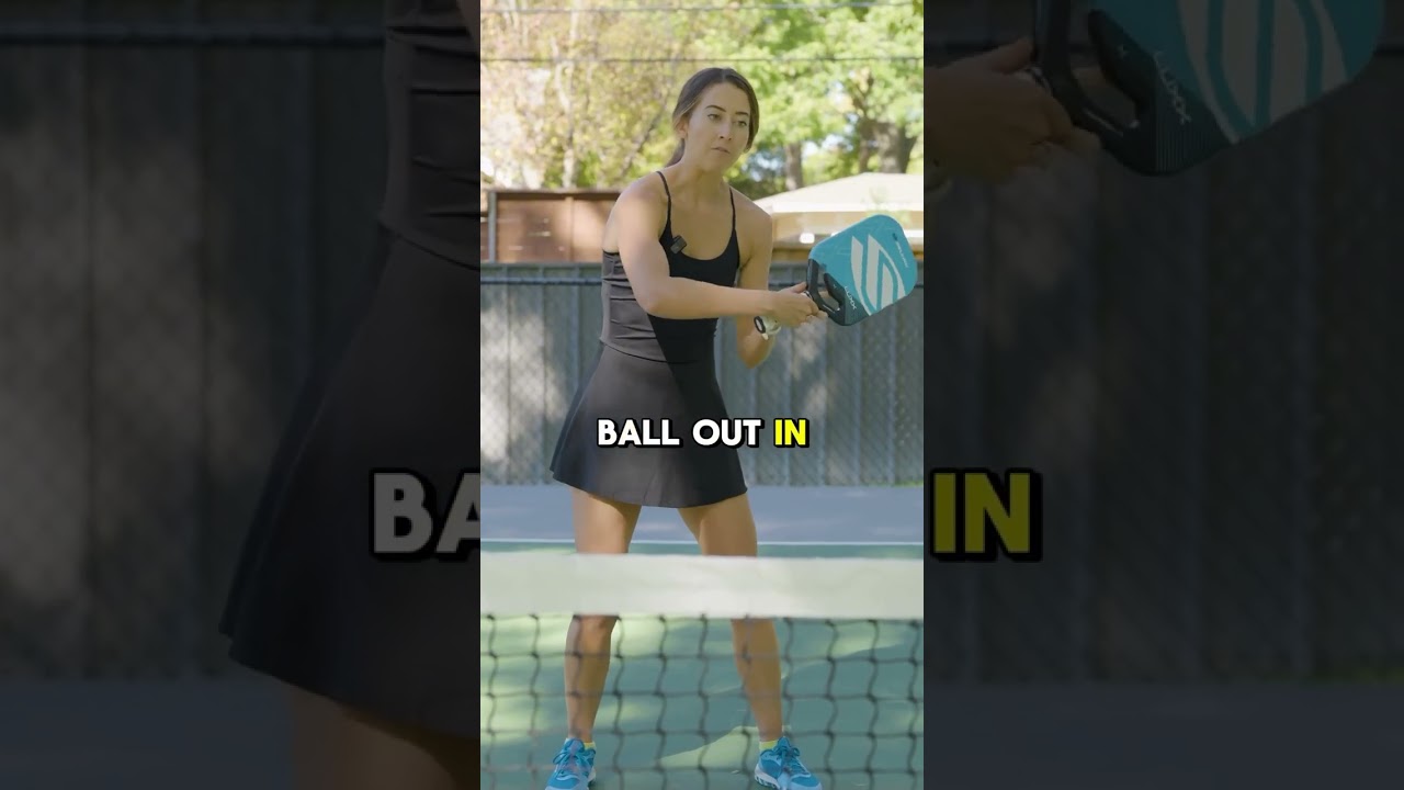 Unlock the secret to consistent volleys! 🔐 Always make contact with the ball in front of your