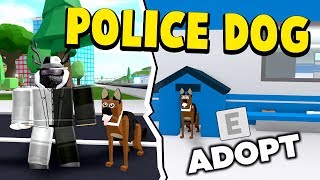 Update Roblox Mad City - new update adopt a police dog treats roblox mad city