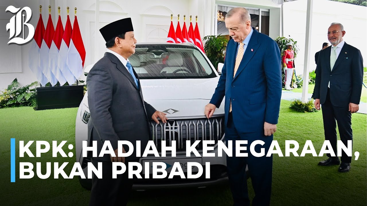 KPK Sebut Prabowo Tak Perlu Laporkan Mobil Listrik Pemberian Erdogan