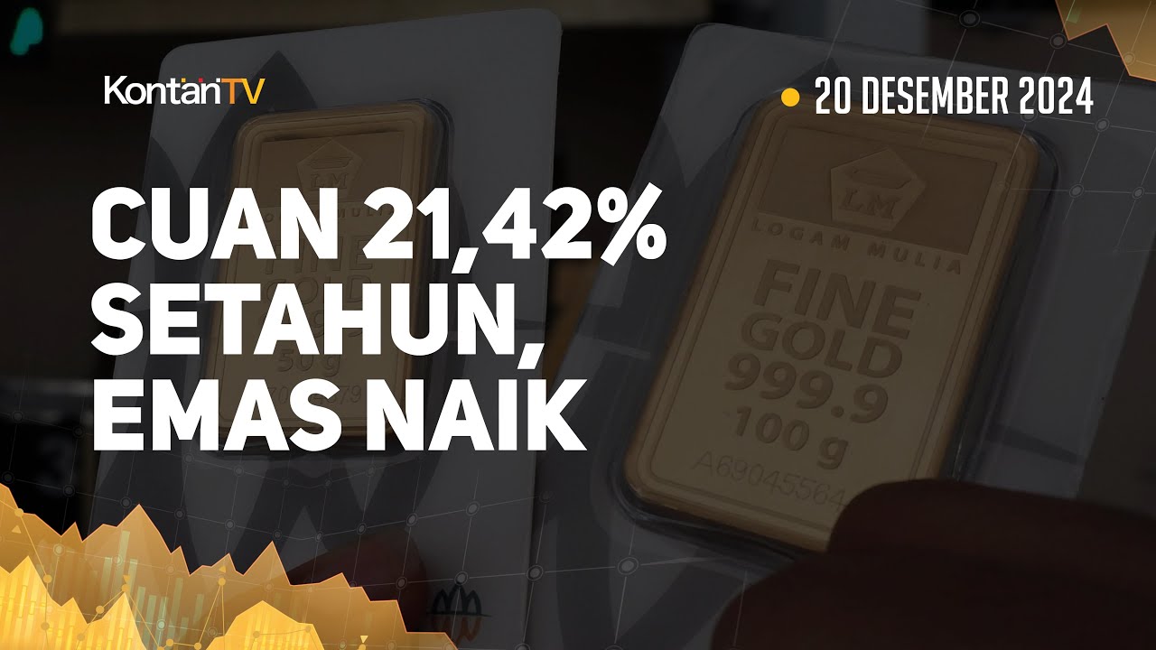 Cuan 21 42 Setahun Harga Emas Antam Hari Ini Naik 20 Desember 2024