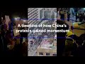 Timeline: How China’s COVID protests gained momentum  - 03:00 min - News - Video