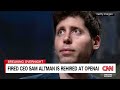 Sam Altman returns to OpenAI in a bizarre reversal of fortunes(CNN) - 06:27 min - News - Video