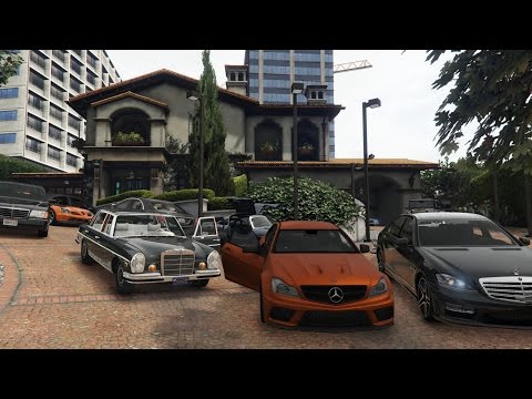 GTA 5 Michaels Mercedes Benz Collection Real Car Mods