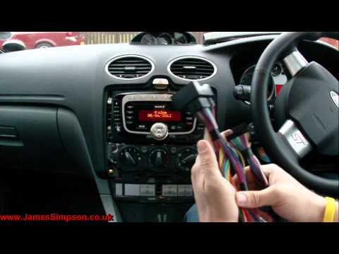 Ford focus mk2 stereo removal keys #1