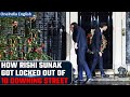 UK PM Rishi Sunak & Dutch PM Mark Rutte get locked out of 10 Downing Street home
