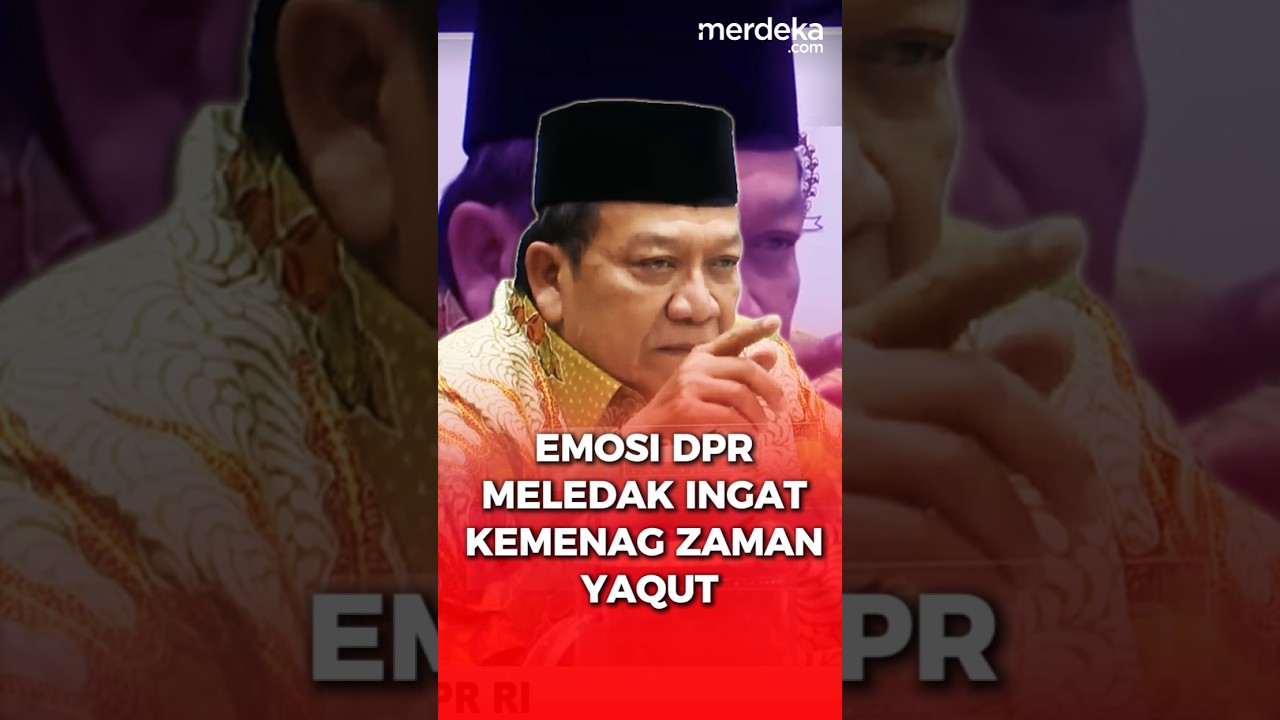 Emosi DPR Ingat Kemenag Zaman Yaqut, Mau Diramaikan Tapi 'Takut' Presiden Jokowi. #merdekadotcom