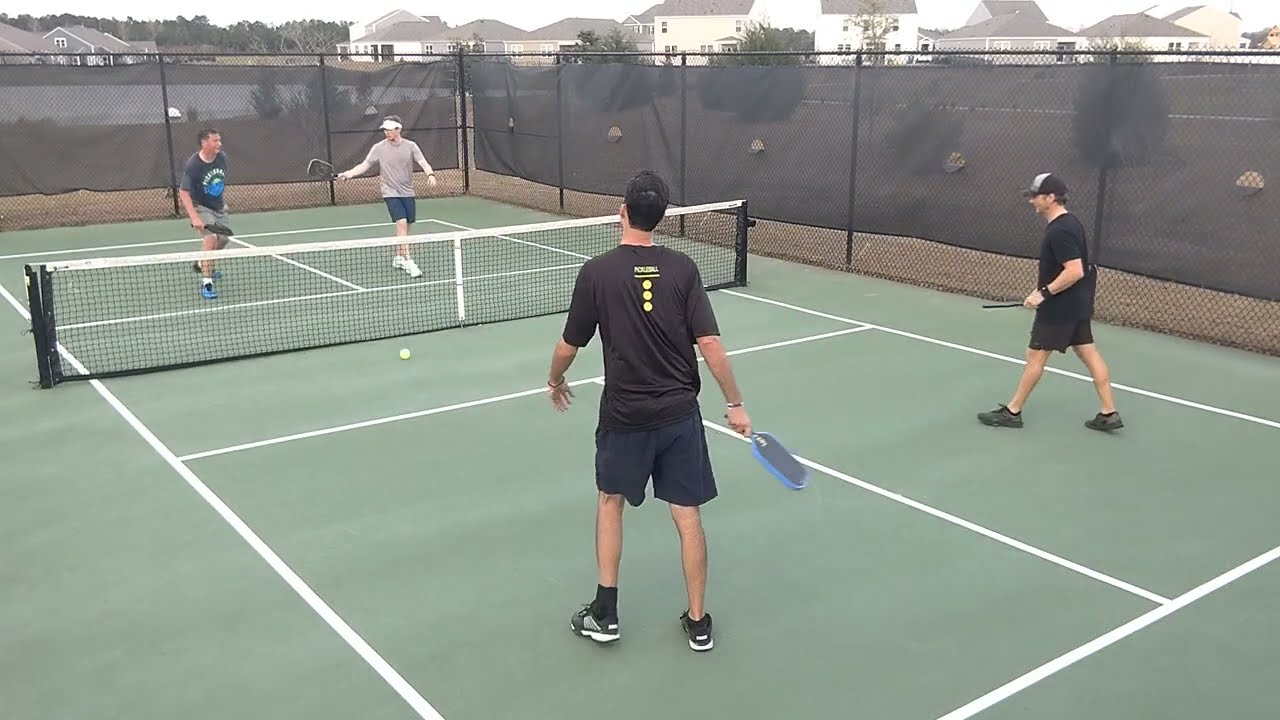 FURIOUS DINKING! NO BANGING! 4.0 Pickleball Game at Berkshire in Myrtle Beach, SC