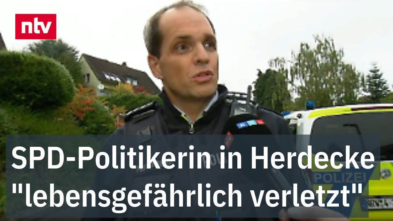 Polizei informiert zu Angriff auf SPD-Politikerin - Opfer "lebensgefährlich verletzt"