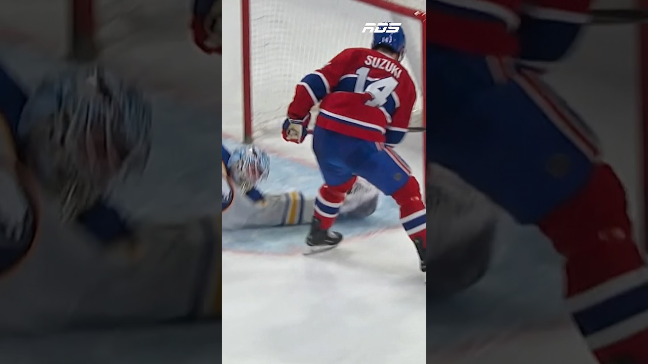 Nick Suzuki réduit l’écart au Centre Bell! 👀