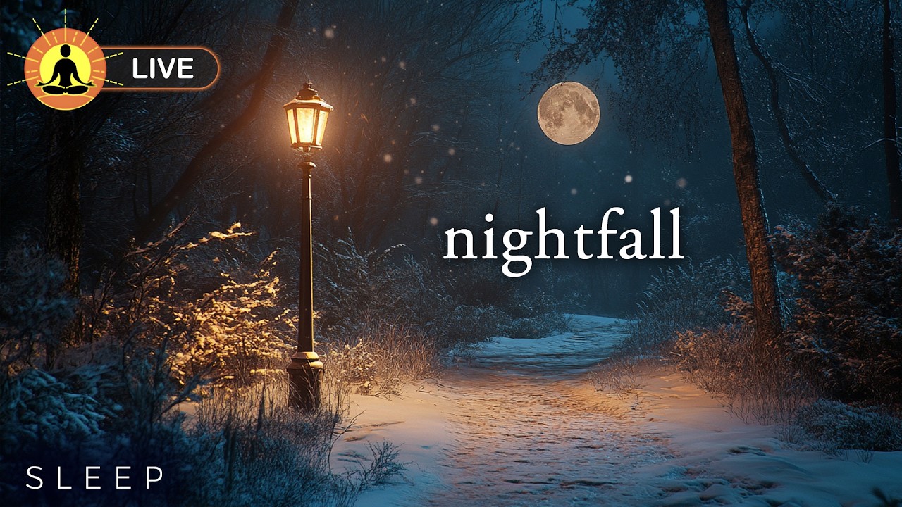🔴 24 Hours of Deep Sleeping Music, Relaxing Sleep Music, Night Sounds, Relaxing Music, Calm Music