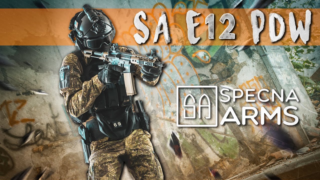 Présentation SA E-12 PDW Specna Arms [AIRSOFT FRANCAIS]