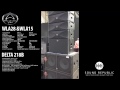 !!! Sound Test: Wharfedale Pro WLA28, WLA15 and DELTA218B Subwoofer !!!