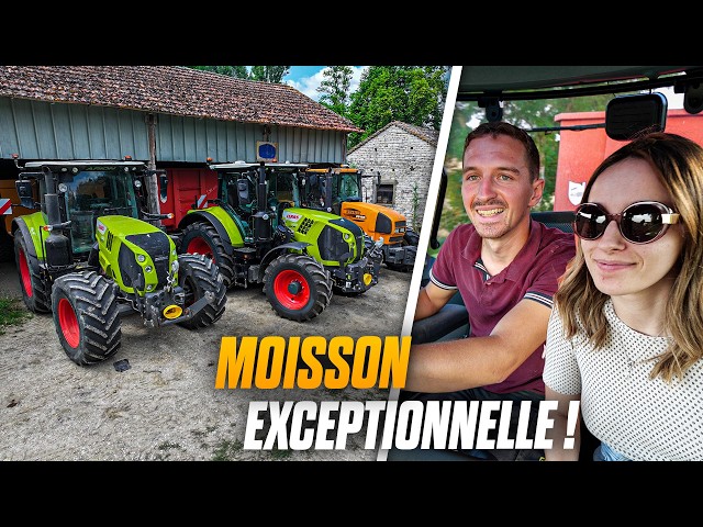 J’AI CRAQUÉ POUR UN CLAAS… MOISSON RECORD !