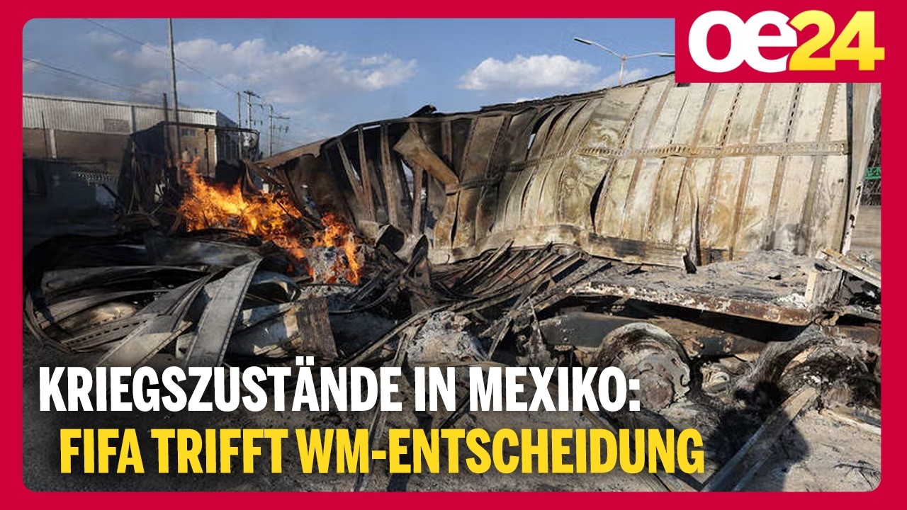 Kriegszustände in Mexiko: FIFA trifft WM-Entscheidung