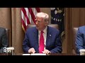 WATCH: Trump holds cabinet meeting as markets still wary of tariff policy