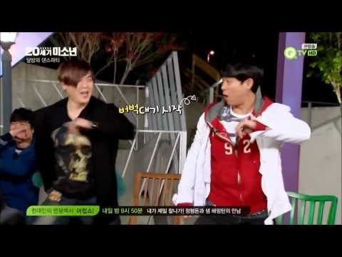 20세기 미소년 Ep.09 - Kim Tae-woo (김태우) dances with H.O.T on '전사의 후예'