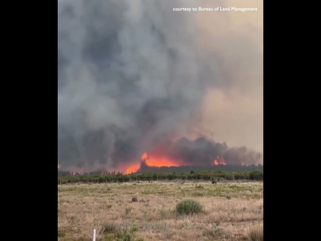 SCENE: Rare fire vortex in Utah