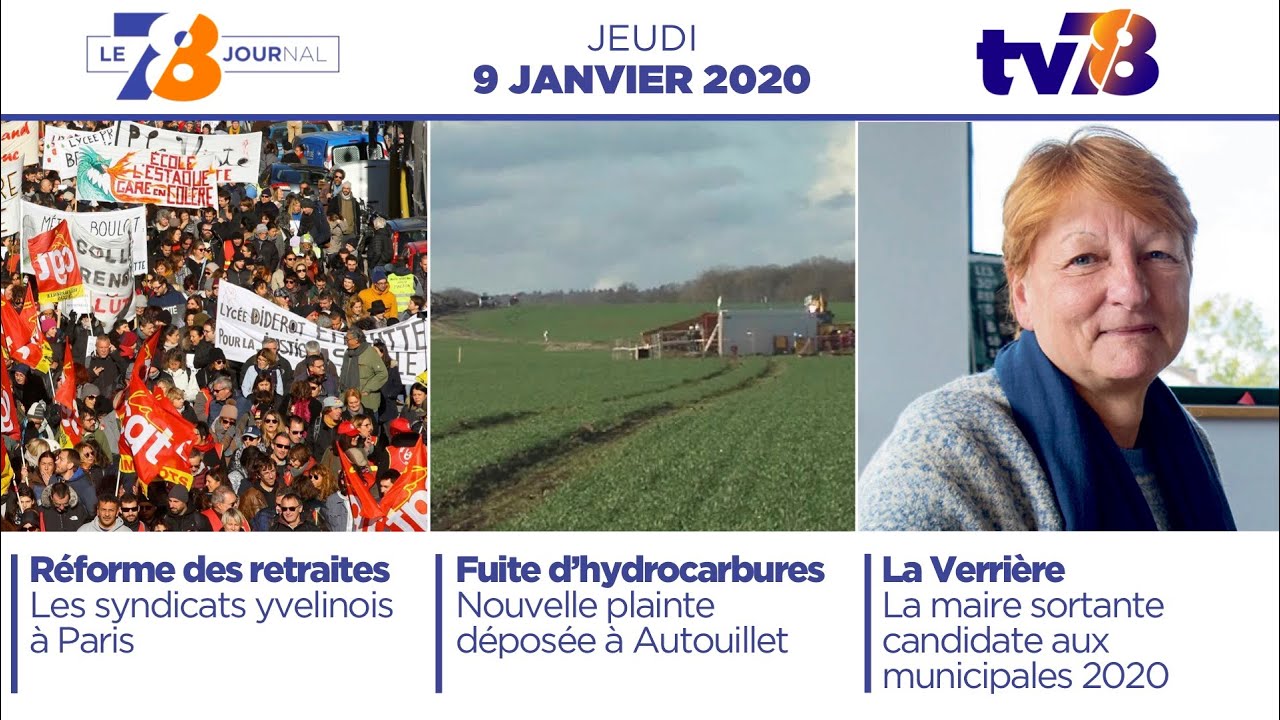 7/8 Le journal. Edition du jeudi 9 janvier 2020