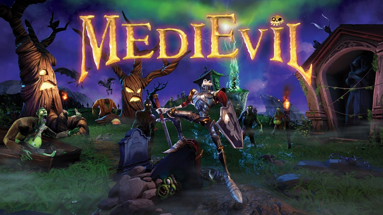 LIVE MEDIEVIL COM DOUG PS4 - O Cemitério e o Boss do Mausoléu da Colina