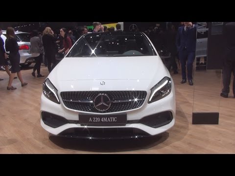 @MercedesBenz A 220 4MATIC WhiteArt Edition (2017) Exterior and Interior in 3D