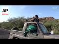 Houthi-controlled TV in Yemen shows what it says are rebels fighting Saudi-backed forces