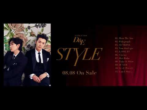 SUPER JUNIOR-D&E / 8月8日リリースアルバム「STYLE」全曲ダイジェスト