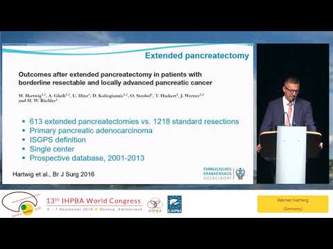 SYM14.2 Surgery for Advanced Pancreatic Cancer