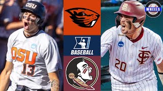#8 Oregon State vs #9 Florida State (Great!) | Supers G2 | 2025 College Baseball Highlights
