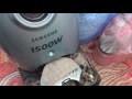 Разборка и ремонт пылесоса Samsung VC 6015V 1500w