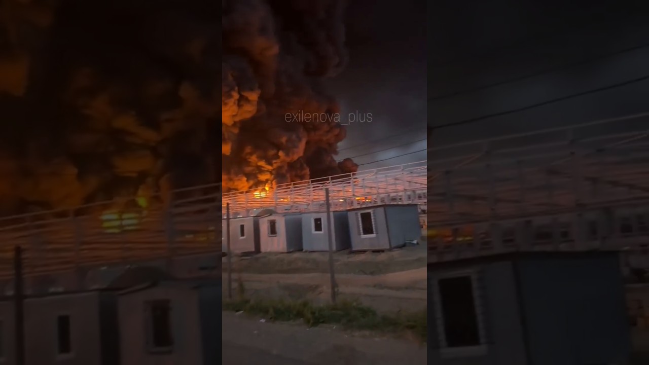 Two large Wildberries warehouses are on fire. Russian companies are counting immense losses