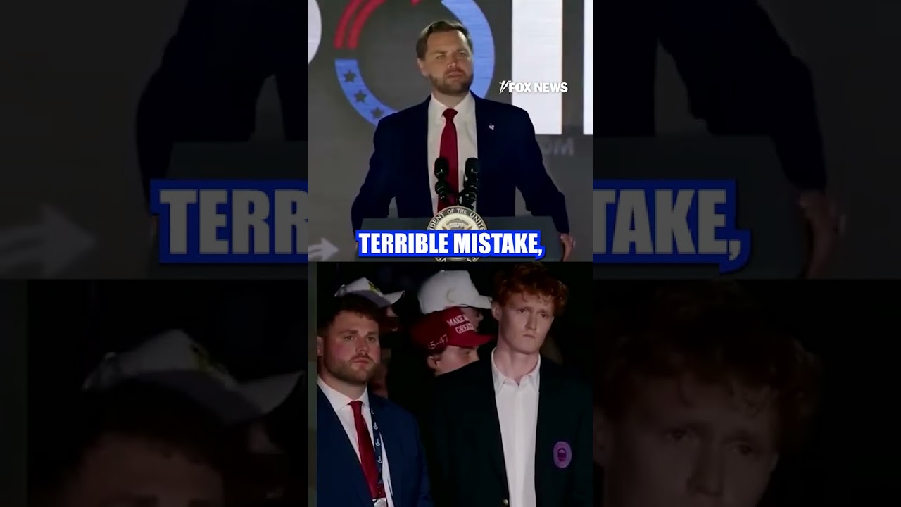 'TERRIBLE MISTAKE': VP Vance on SCOTUS' interpretation of religion in the Constitution #shorts #fox