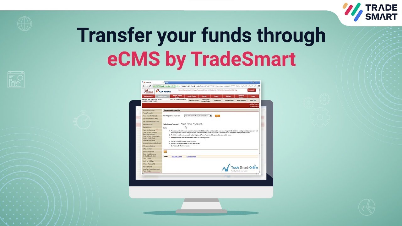Fund Transfer Through E-CMS - YouTube