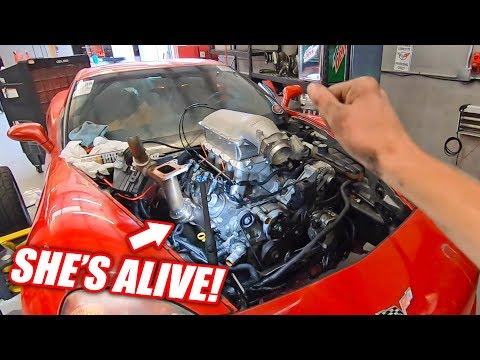 The Auction Corvette is REBORN w/Her