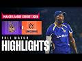 Los Angeles Knight Riders vs San Francisco Unicorns | Match Highlights | #MLC