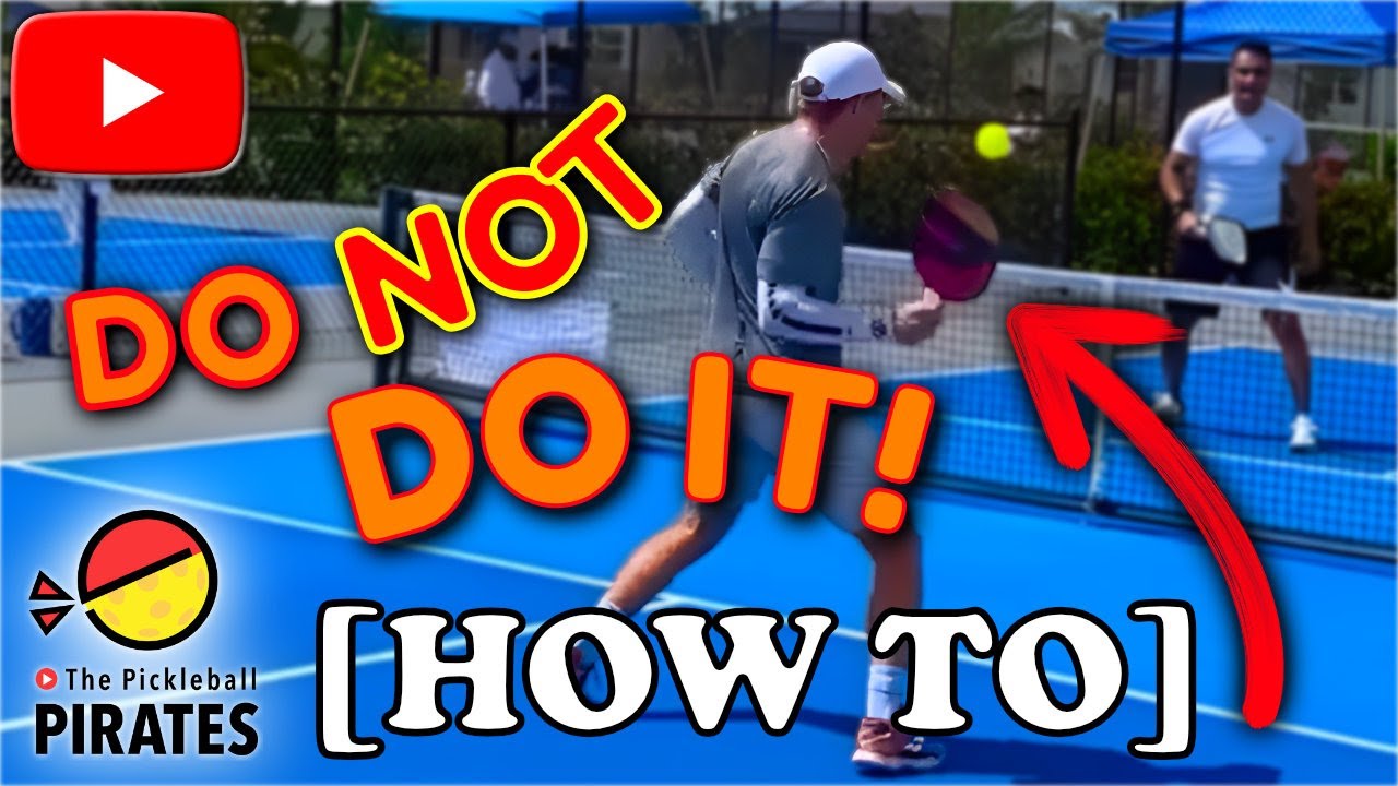 The Most Important Shot You Should Not Make in Pickleball