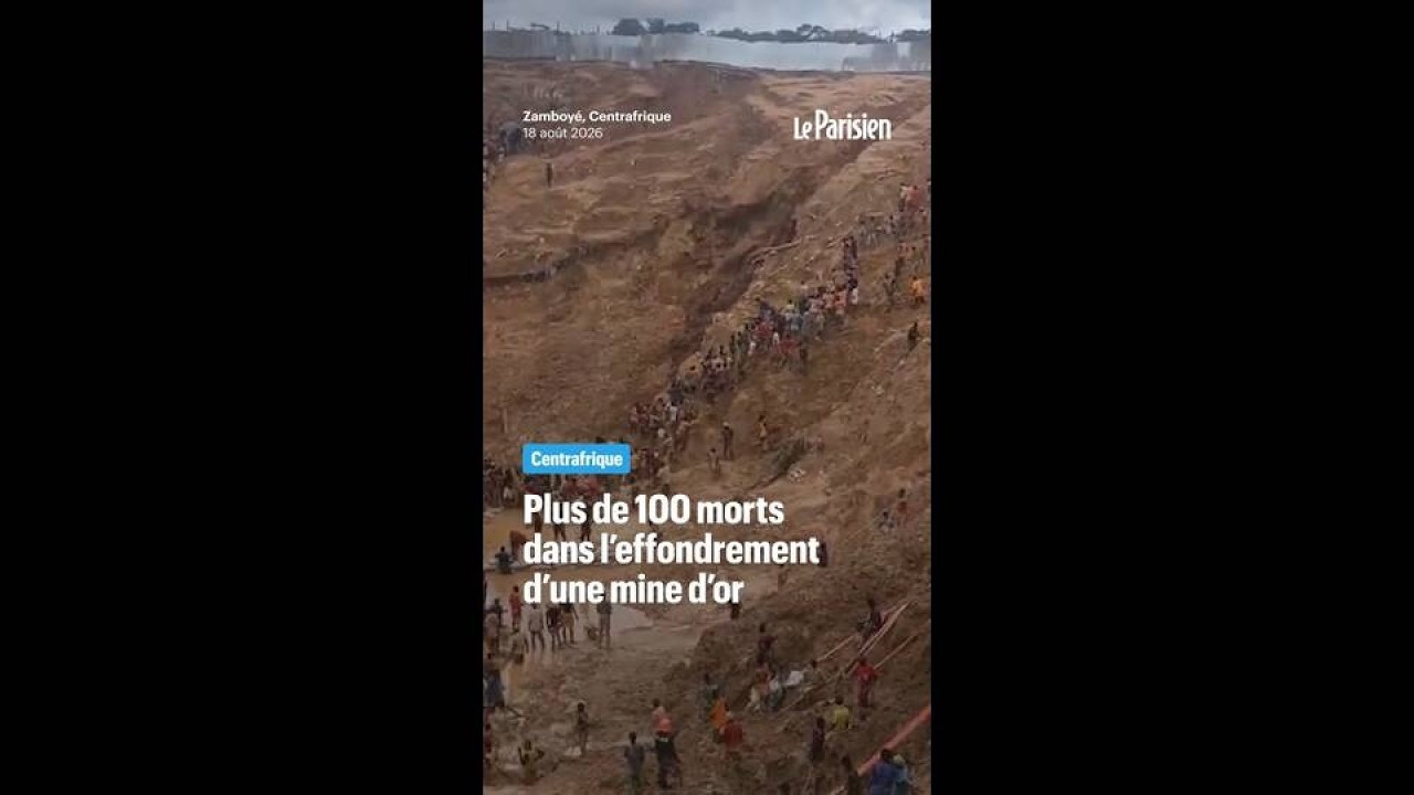 Éboulement d'une mine d’or artisanale, au moins 100 morts en Centrafrique