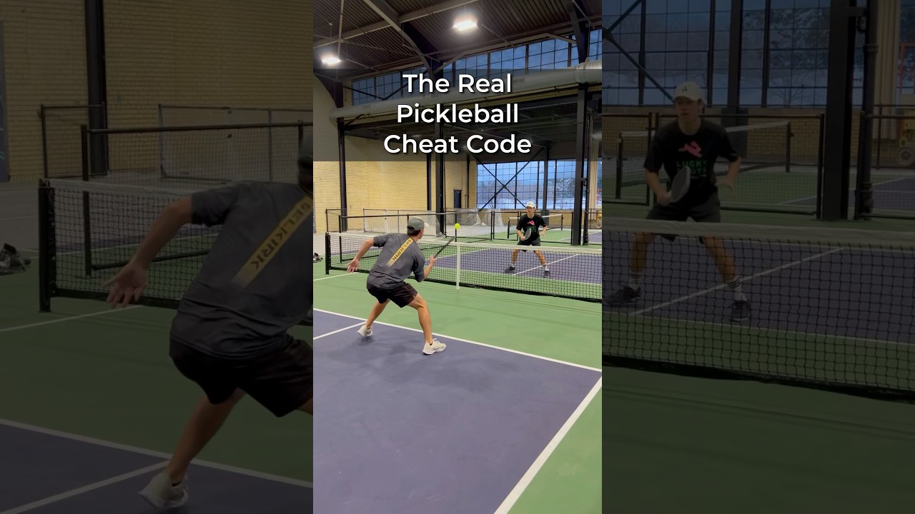 The Real Pickleball Cheat Code #pickleball #sports