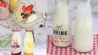 Làm sữa chua uống, sữa chua Hy Lạp, sữa chua hoa quả | Tất tần tật về sữa chua (phần 2)