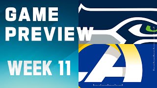 Seattle Seahawks vs. Los Angeles Rams | 2023 Week 11 Game Preview