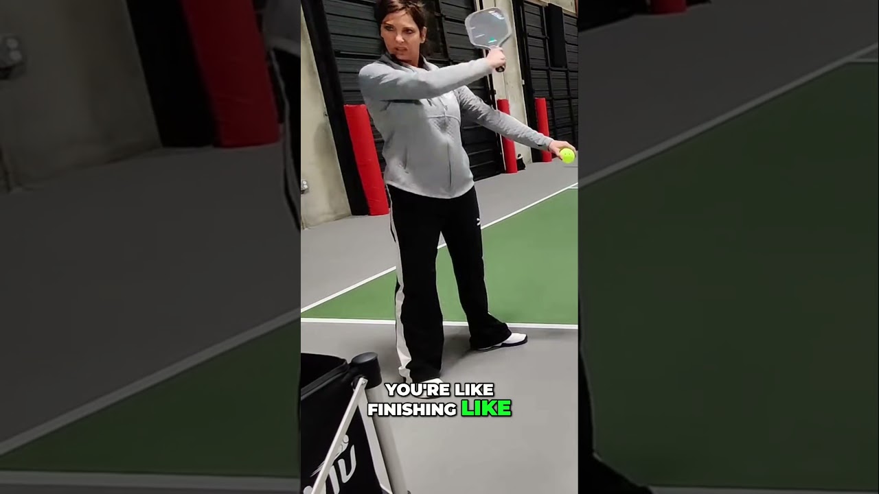 Enhance Your Pickleball Follow Through - Mastering Technique