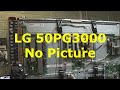 LG 50PG3000 No Picture Pt 1