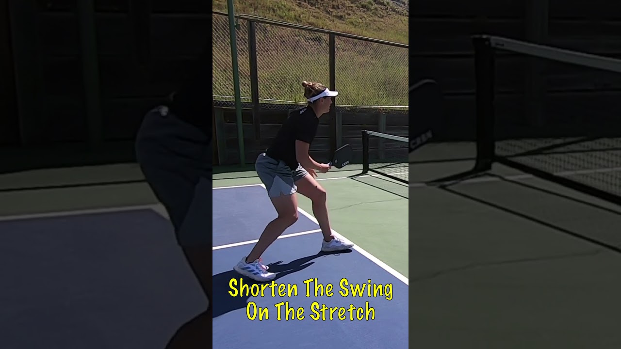 Big Pickleball Forehands That Dominate The Court #shorts