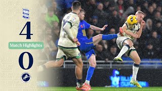 Birmingham City 4-0 Millwall | Highlights