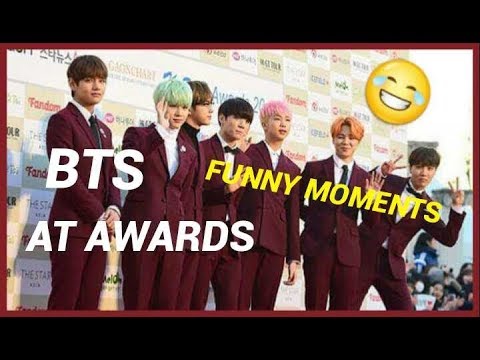 BTS funny moments at awards
